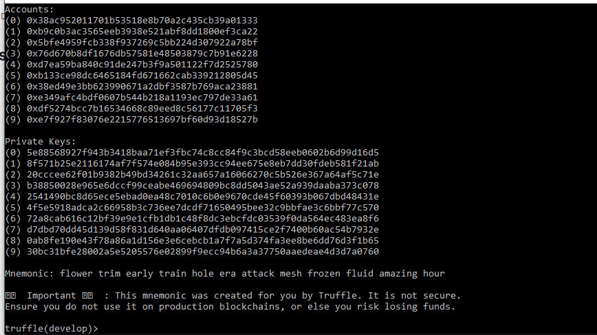 How to Explore Your Smart Contract from the Command Prompt